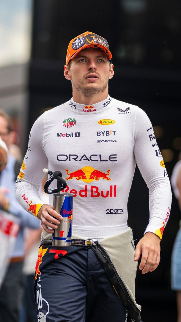 Termo Redbull Manguera Fórmula 1 F1 Max Verstappen Yuki Rb