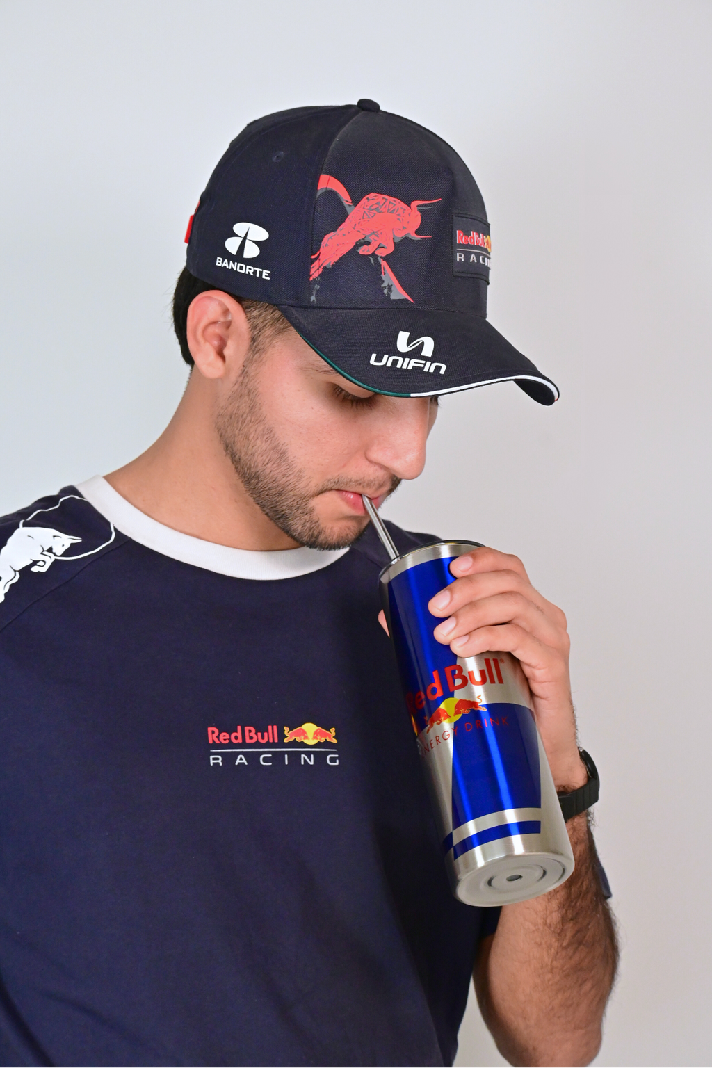 Termo Redbull Manguera Fórmula 1 F1 Max Verstappen Yuki Rb